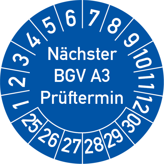 Pruefplakette_naechster_BGV_A3_blau_30mm_2018