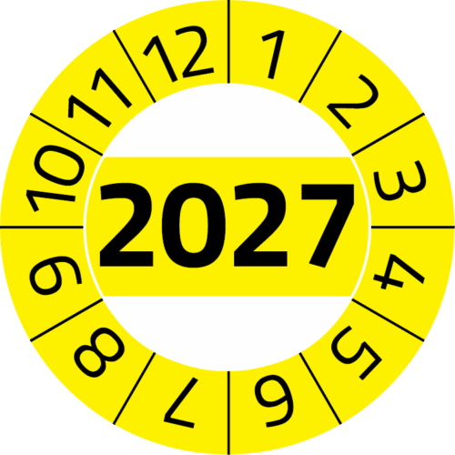 Jahresprüfplakette 2027